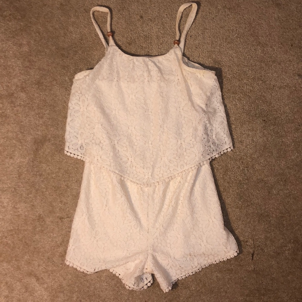 White romper